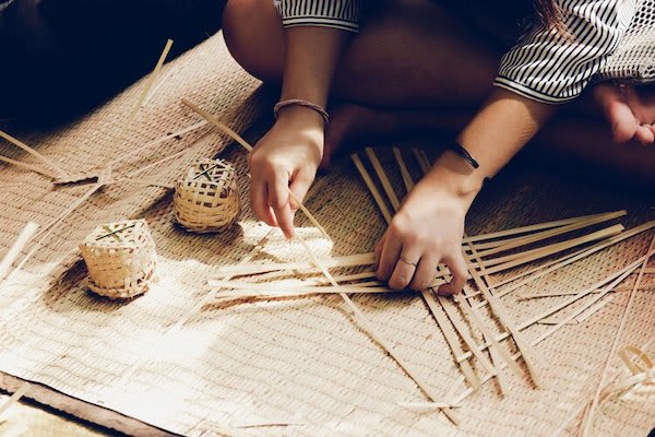 Anouvong's 8-Day Laotian Serendipity Day Three - Local Knitting