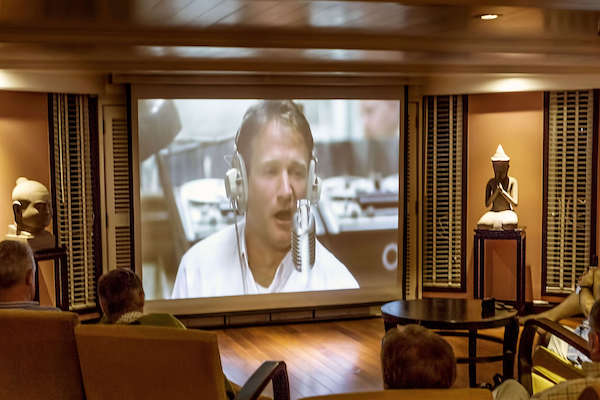 Jahan's Pearl of the Orient Upstream Day Two - Cinema On Board