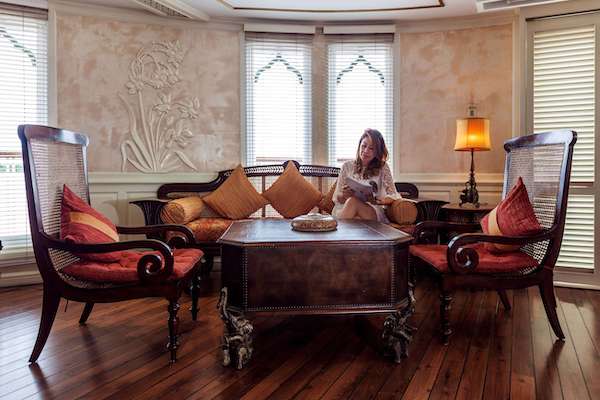 Jahan's Serenity Cruise Downstream Day Five - Raj of India Lounge