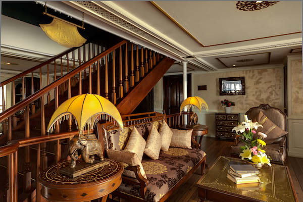 Jahan's Serenity Cruise Upstream Day Three - Raj of India Lobby Lounge