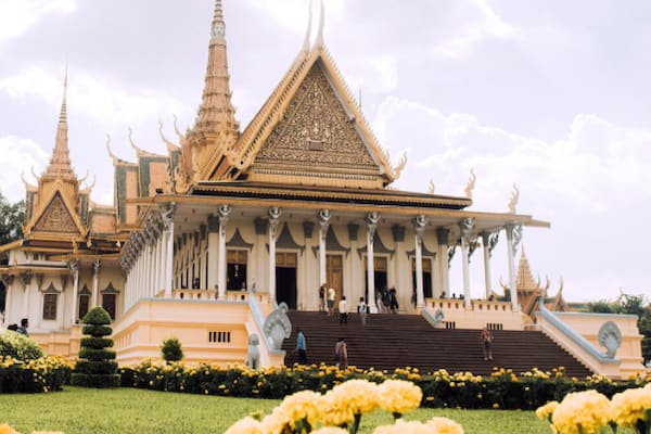 Jahan's The Lost Civilization Downstream Day One - Royal Palace in Phnom Penh